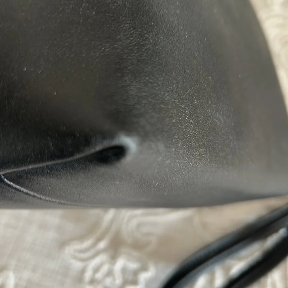 Coach Vintage Rare Dixon Black Leather Bag with COA